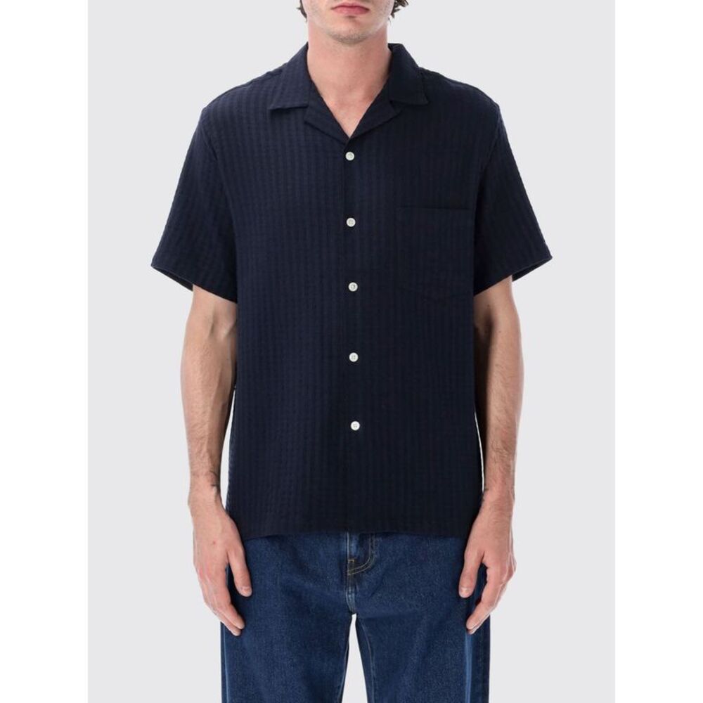 Portuguese Flannel Shirt Men Blue